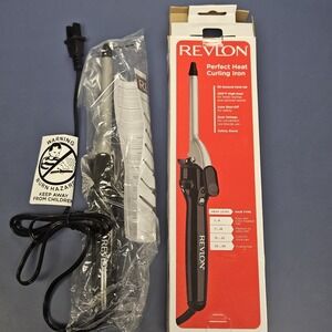 Revlon Perfect Heat Triple‎ Ceramic Curling Iron | For Silky Smooth Tight Curls